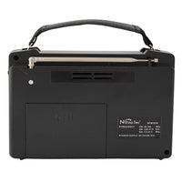 Radio Portatil 3 Bandas Analogo Con USB Y Micro SD