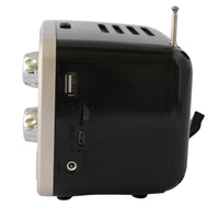 Radio Portatil 8 Bandas Analogo Con Axiliar Y USB