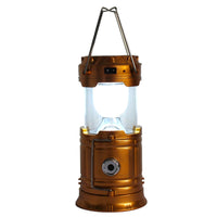 Linterna De Camping Recargable LED Y Asa Portátil