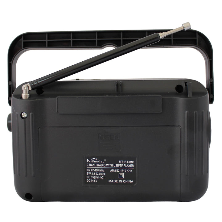 Radio Portatil 4 Bandas Con Alta Potencia De Sonido