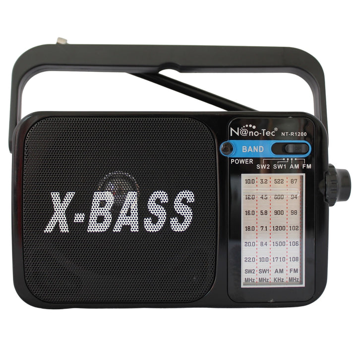 Radio Portatil 4 Bandas Con Alta Potencia De Sonido