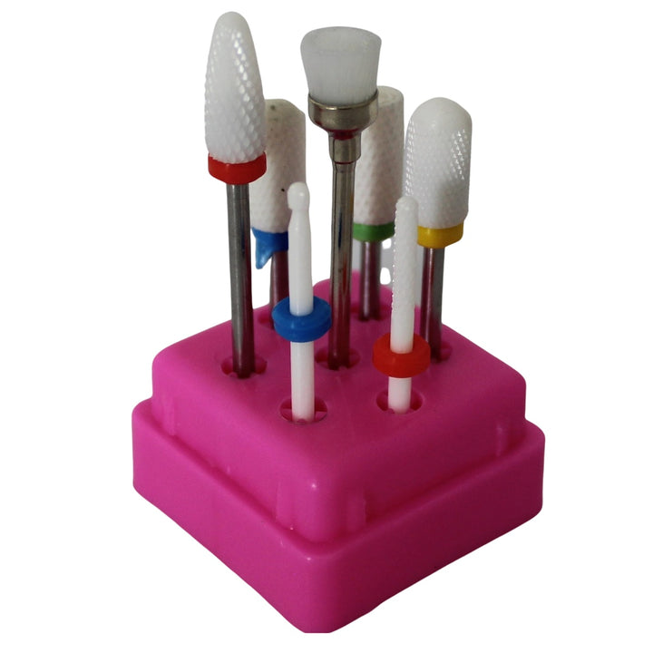 Kit Puntas Brocas Para Drill De uñas En Cerámica