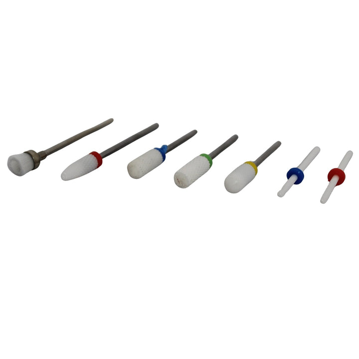 Kit Puntas Brocas Para Drill De uñas En Cerámica