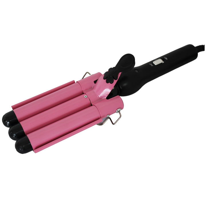 Rizador Pinza Ondulador De Cabello Digital 3 Tubos
