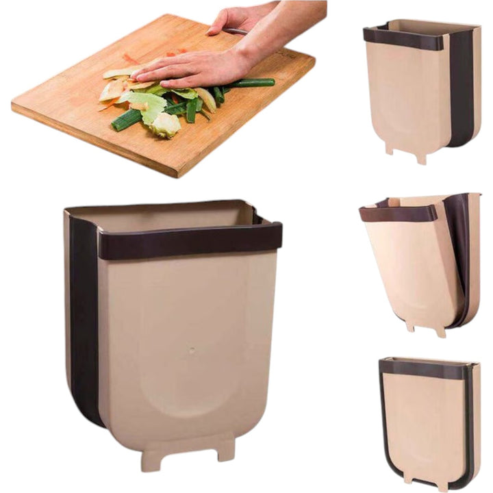 Basurero Plegable Para Cocina Ahorra Espacio
