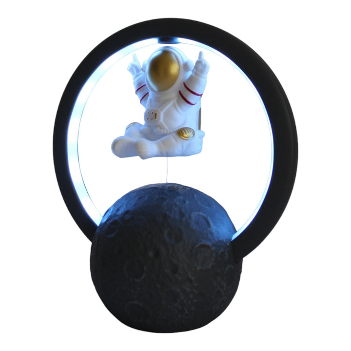 Lámpara Astronauta LED Con Altavoz Bluetooth Y Luz RGB