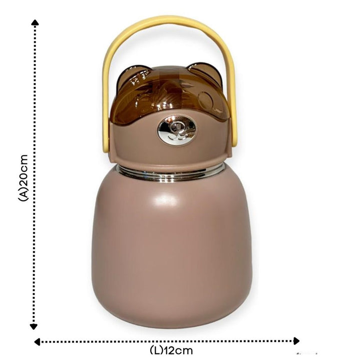 Botella Térmica con Asa Ideal para Peques